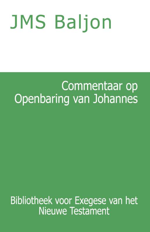 Omslag van Commentaar op de Openbaring van Johannes