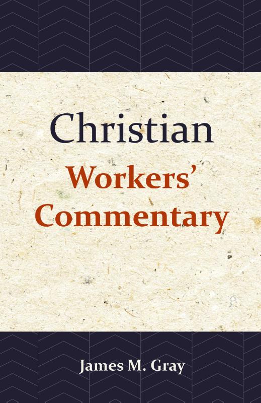 Omslag van Christian Workers' Commentary