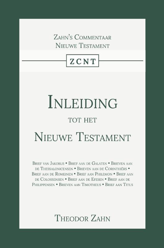 Omslag van Inleiding tot het Nieuwe Testament