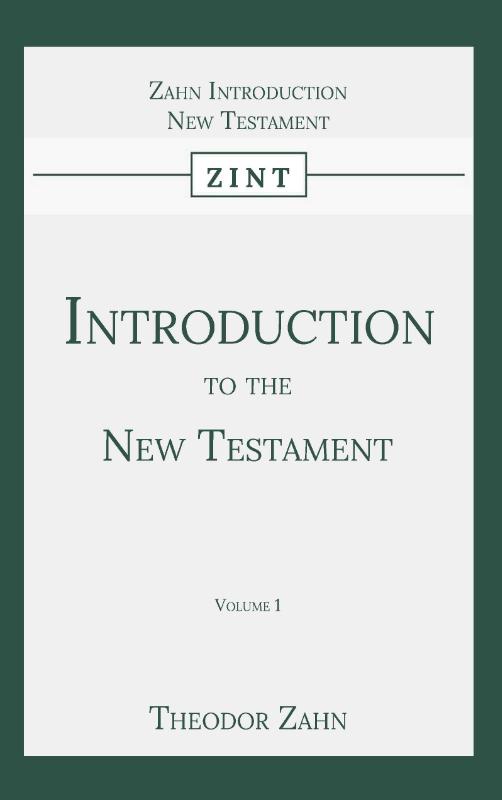 Omslag van Introduction to the New Testament