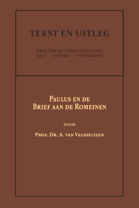 Omslag van Paulus en de Brief aan de Romeinen