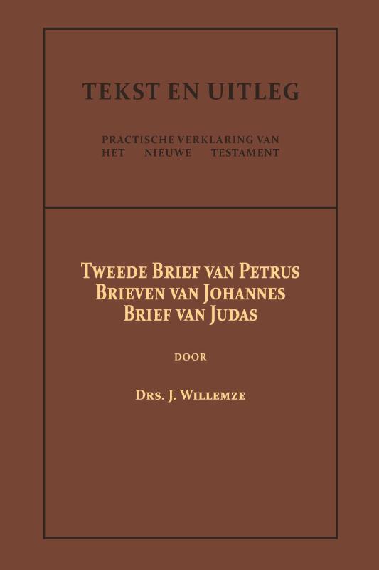 Omslag van Tweede Brief van Petrus, De Brieven van Johannes, De Brief van Judas