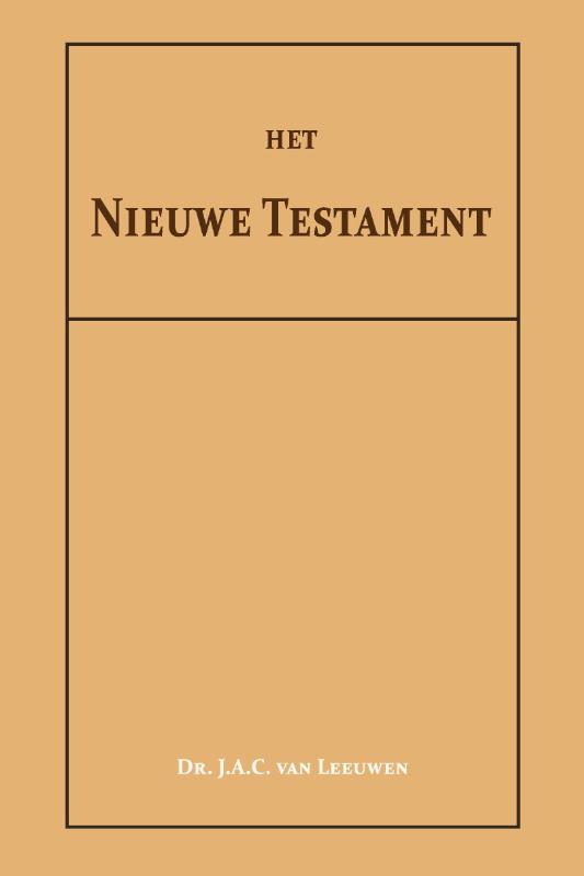 Omslag van Het Nieuwe Testament