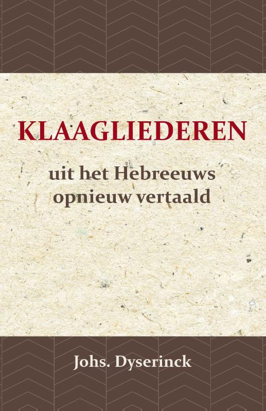 Omslag van De Klaagliederen