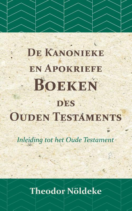 Omslag van De kanonieke en apokriefe boeken des Ouden Testaments