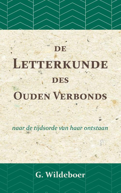 Omslag van De letterkunde des Ouden Verbonds
