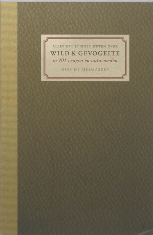 Omslag van Alles wat je moet weten over wild en gevogelte