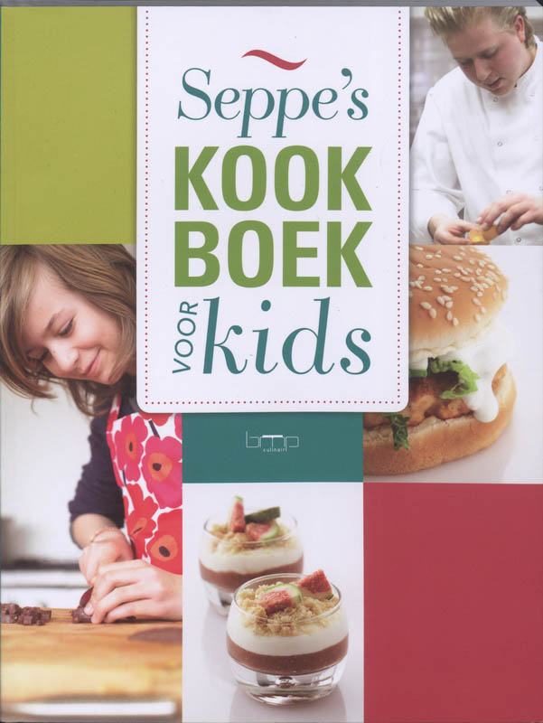 Omslag van Seppe's kookboek voor kids
