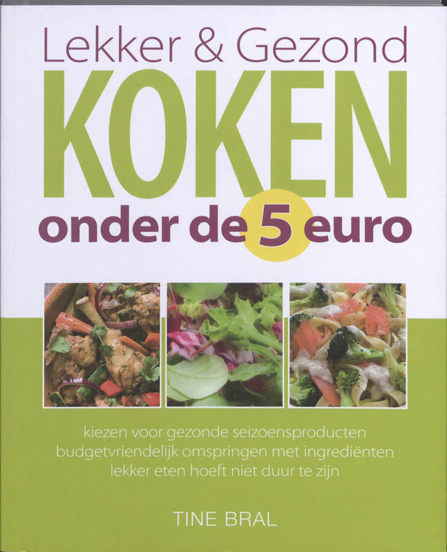Omslag van Lekker & gezond koken onder de 5 euro