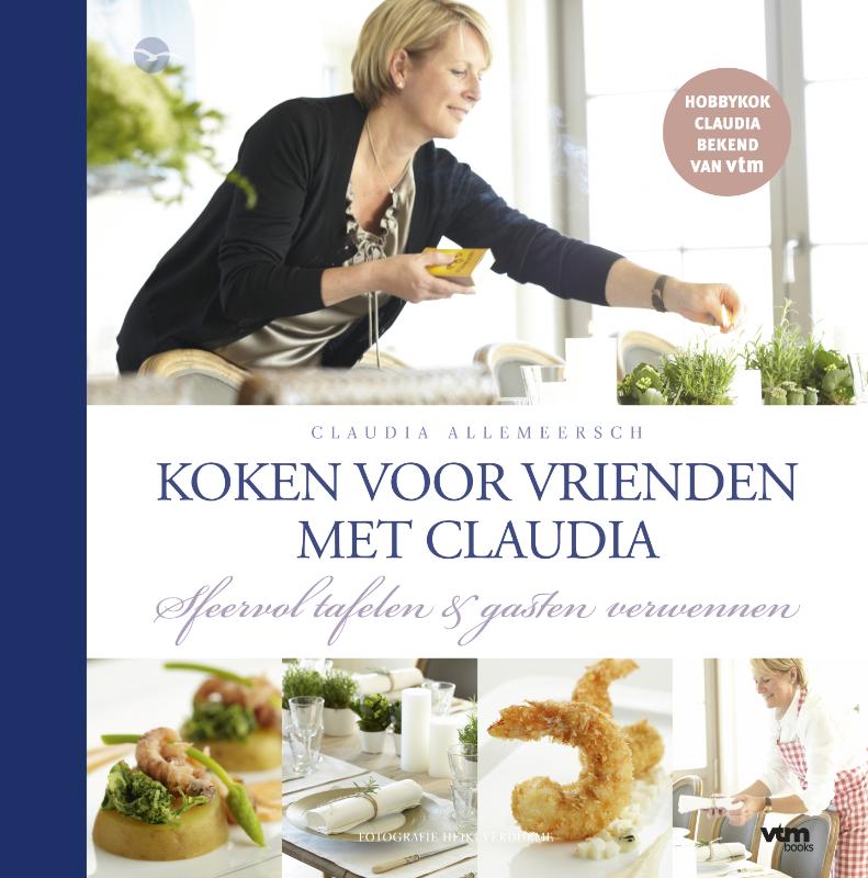 Omslag van Claudia kookt voor vrienden