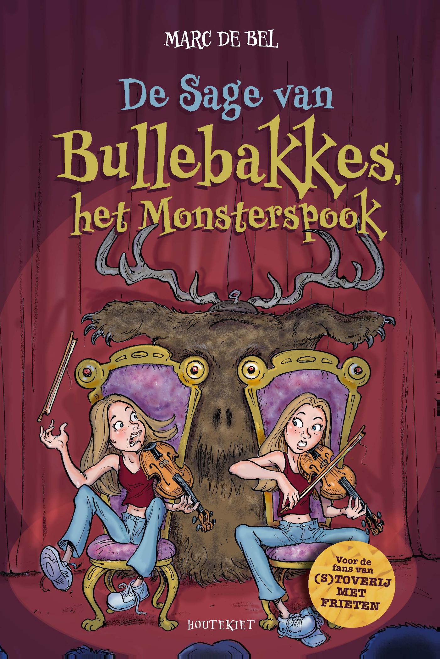 Omslag van De Sage van Bullebakkes het monsterspook