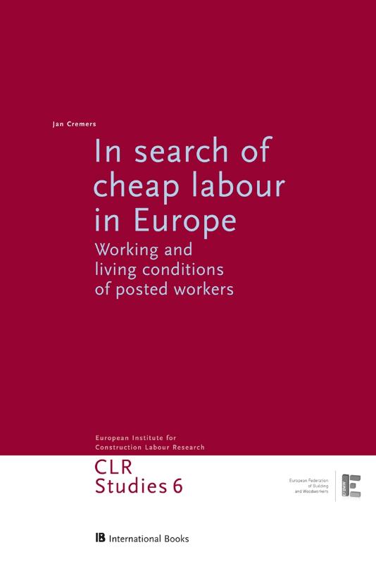 Omslag van In search of cheap labour in Europe