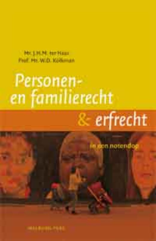 Omslag van Personen- en familierecht en erfrecht