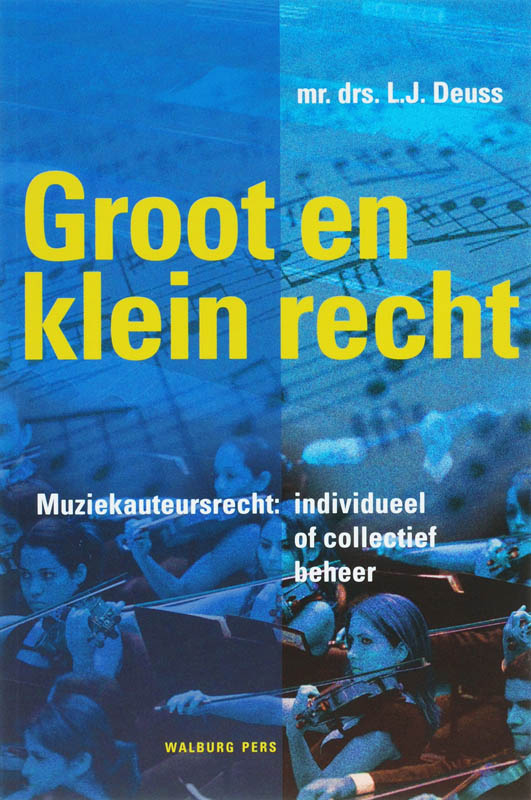 Omslag van Groot en klein recht