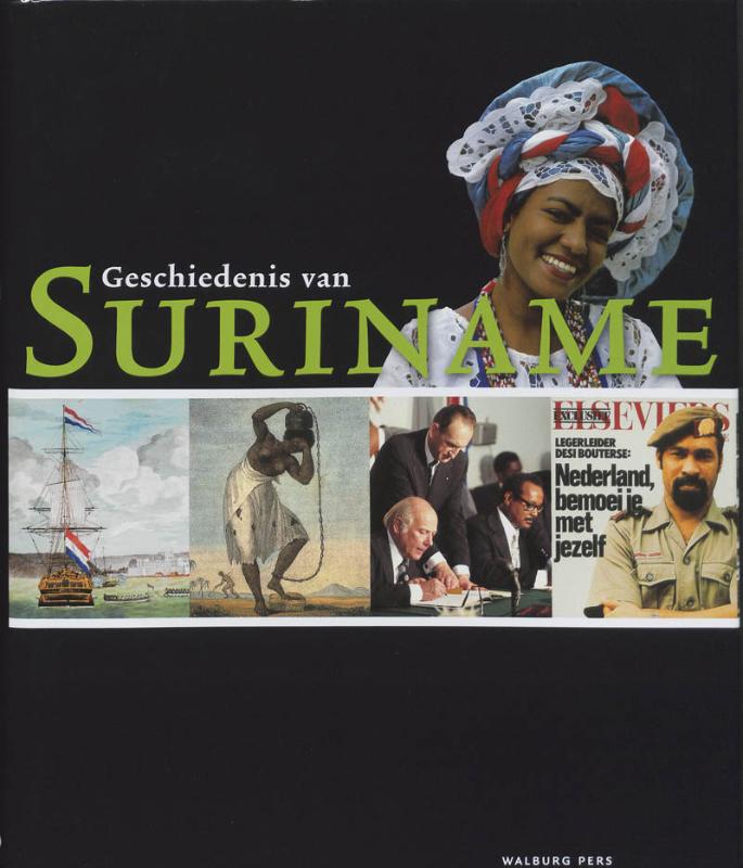 Omslag van Geschiedenis van Suriname