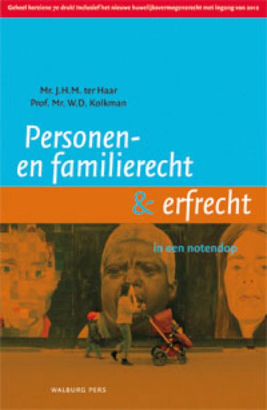 Omslag van Personen- en familierecht & erfrecht
