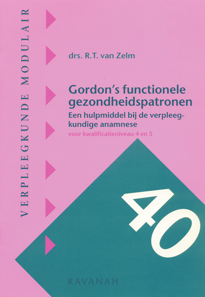 Omslag van Gordon's functionele gezondheidspatronen