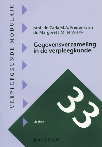 Omslag van Gegevensverzameling in de verpleegkunde