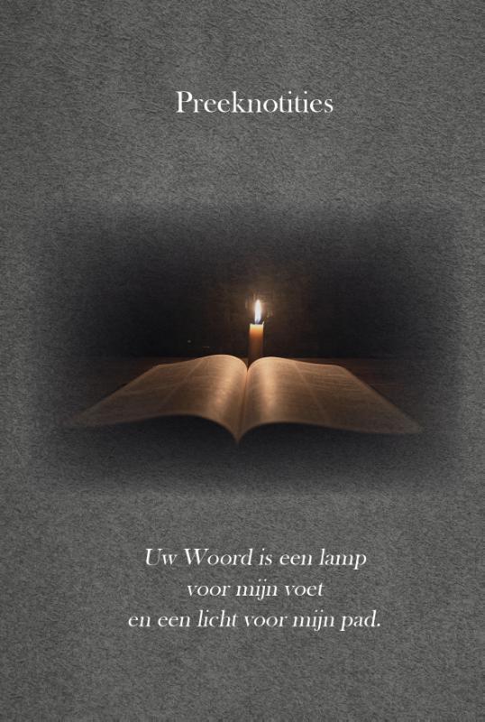 Omslag van Preeknotities een licht op mijn pad