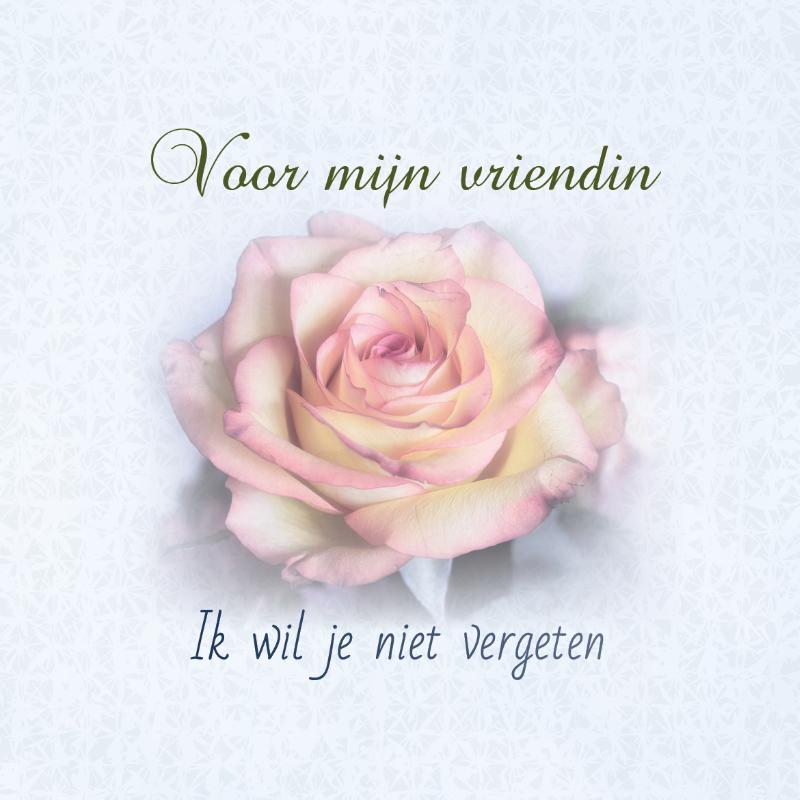 Omslag van Voor mijn vriendin