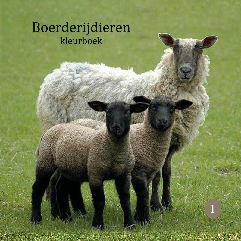Omslag van Boerderijdieren kleurboek (1)