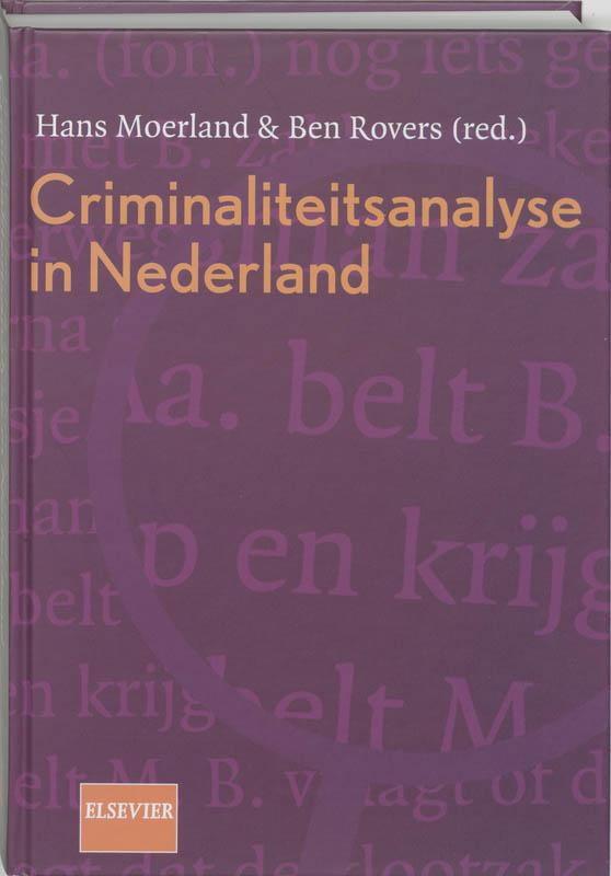 Omslag van Criminaliteitsanalyse in Nederland
