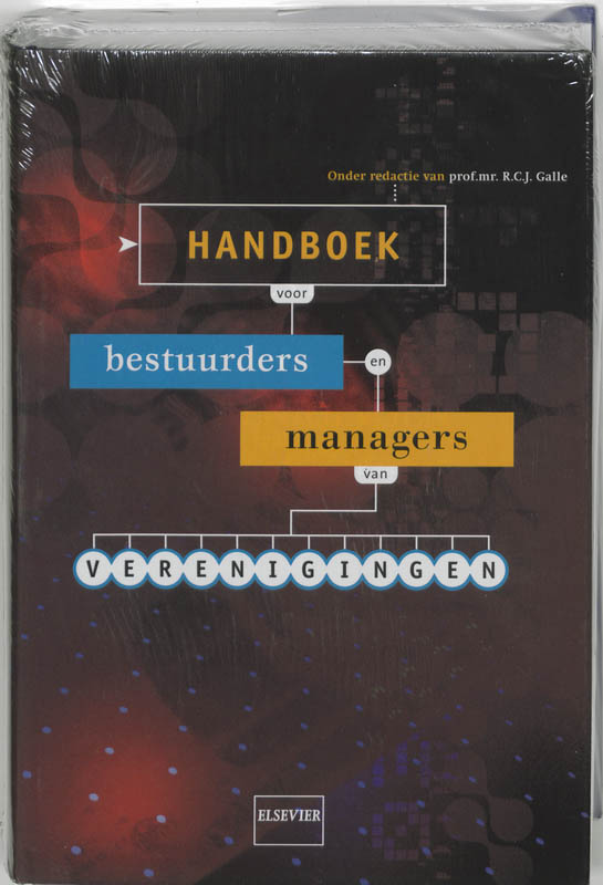 Omslag van Handboek voor bestuurders en managers van verenigingen