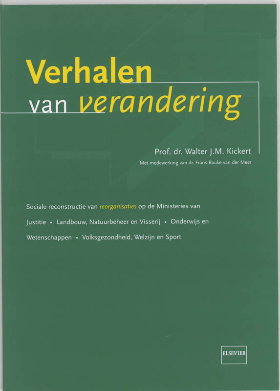 Omslag van Verhalen van verandering
