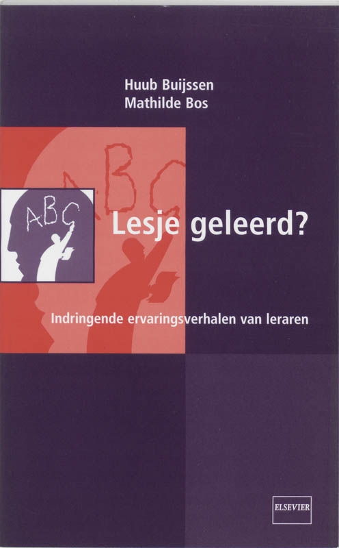 Omslag van Lesje geleerd