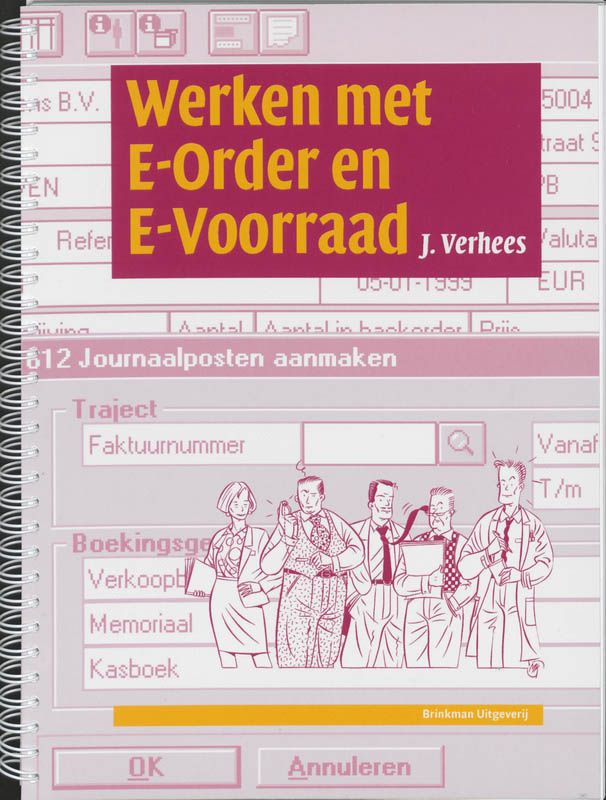 Omslag van Werken met E-order en E-voorraad voor Windows