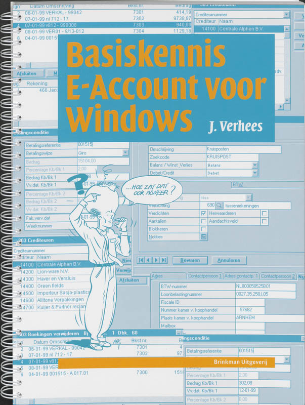 Omslag van Basiskennis E-Account voor Windows