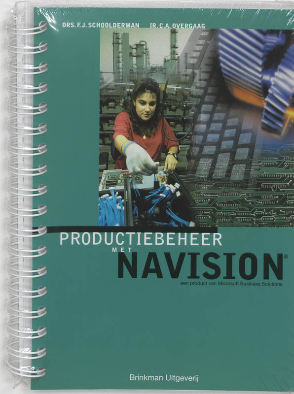 Omslag van Productiebeheer met Navision