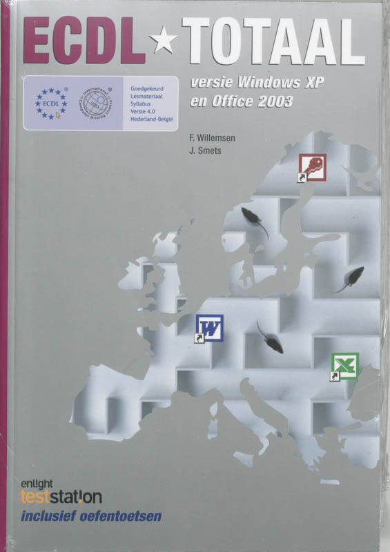 Omslag van ECDL Totaal Versie Windows XP / Office 2003