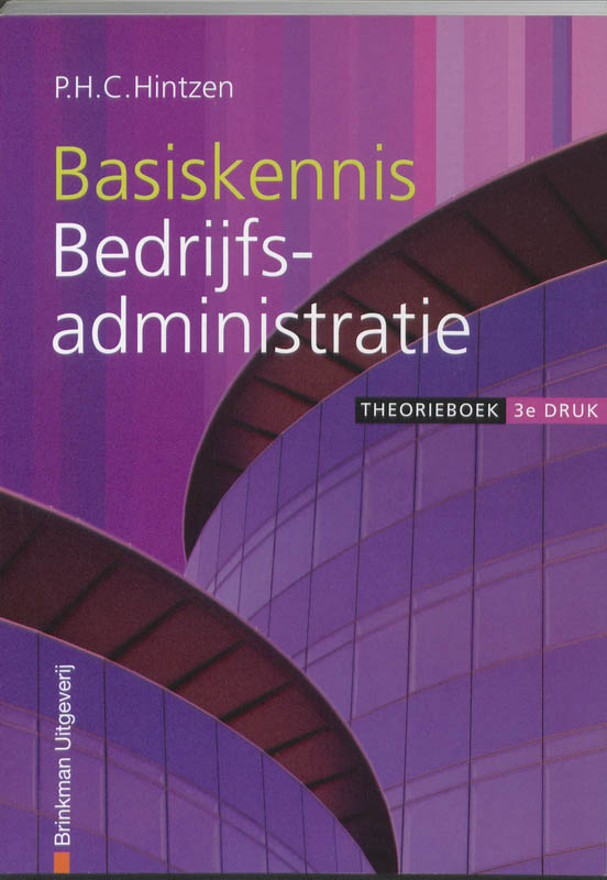 Omslag van Basiskennis bedrijfsadministratie