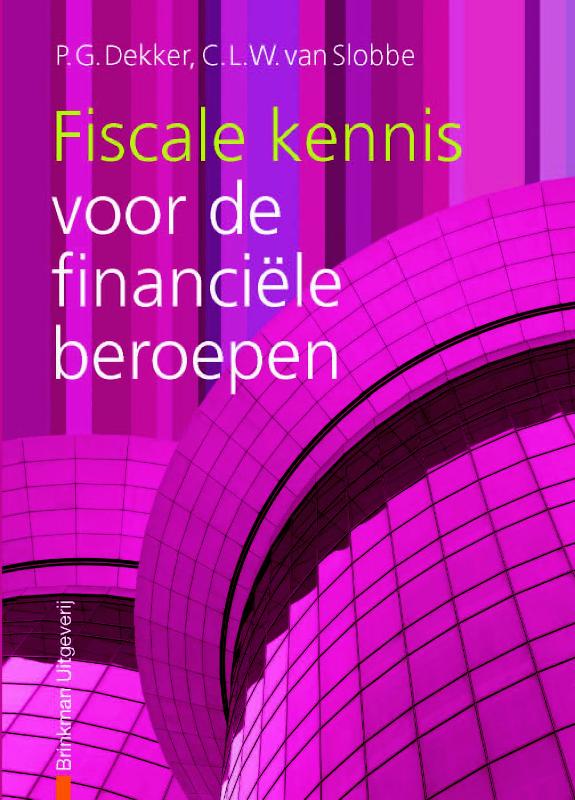 Omslag van Fiscale kennis voor de financiële beroepen