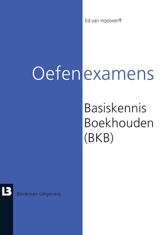 Omslag van Oefenexamens basiskennis boekhouden