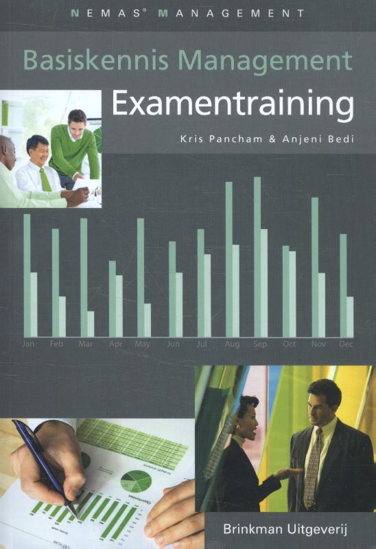 Omslag van Examentraining Nemas basiskennis management (NBM)