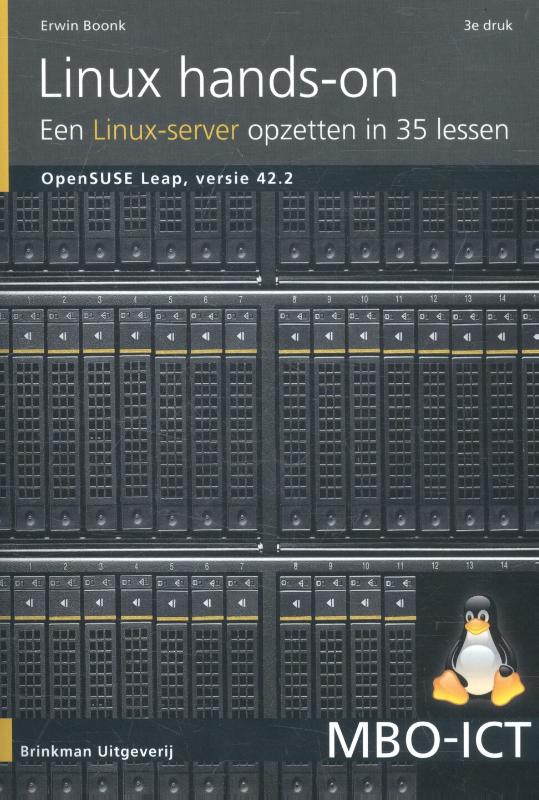 Omslag van Linux hands-on