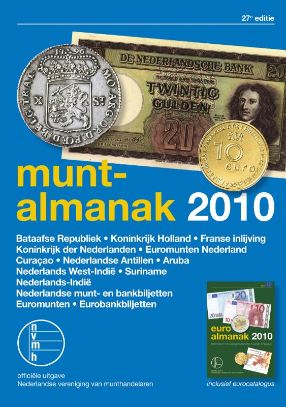 Omslag van Muntalmanak 2010, 27e editie