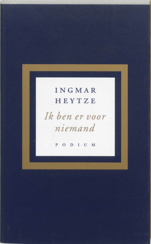 Omslag van Ik ben er voor niemand