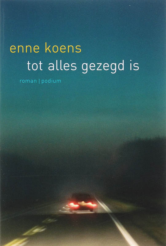 Omslag van Tot alles gezegd is