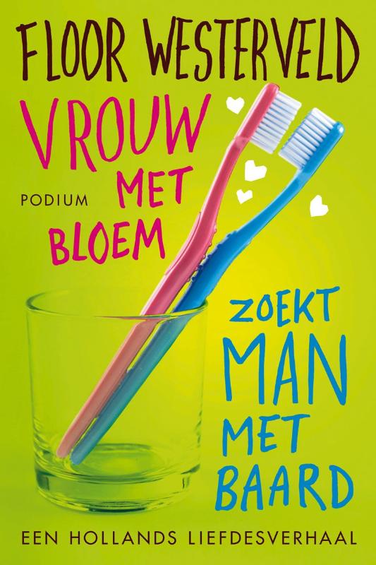 Omslag van Vrouw met bloem zoekt man met baard