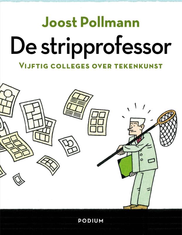 Omslag van De stripprofessor