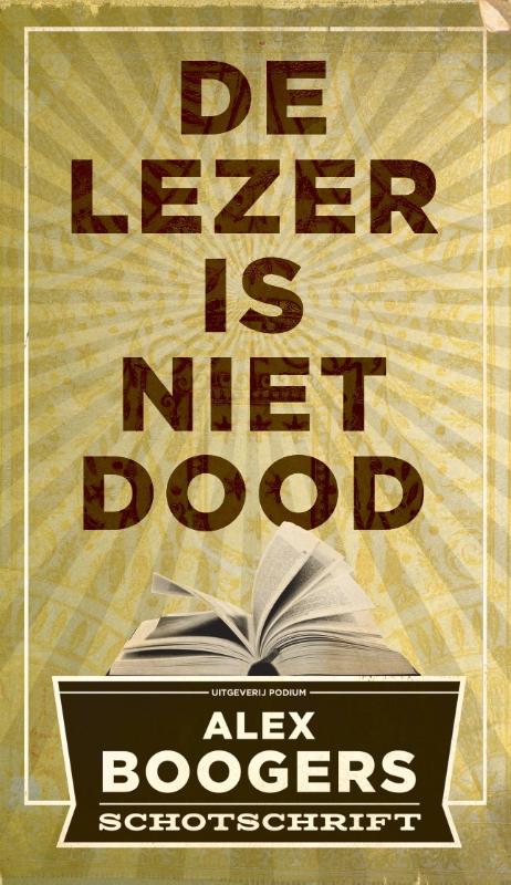 Omslag van De lezer is niet dood