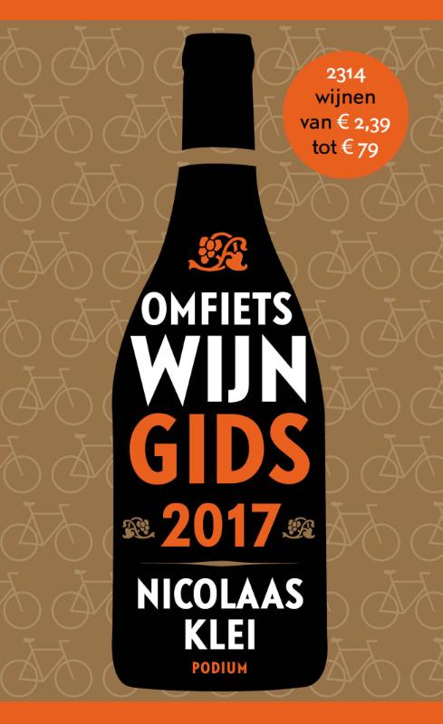 Omslag van Omfietswijngids 2017