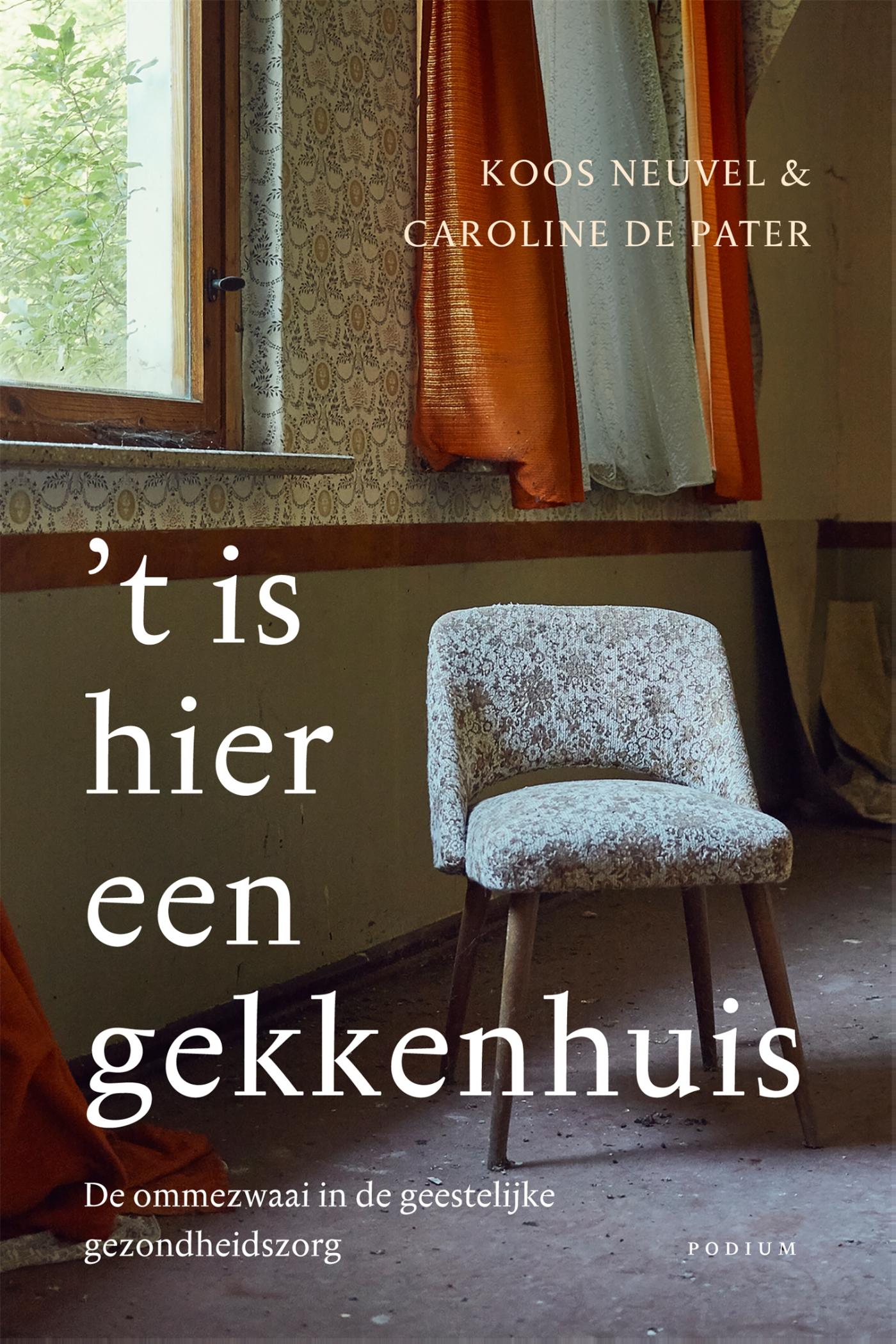 Omslag van 't Is hier een gekkenhuis