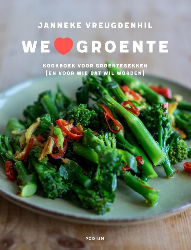 Omslag van We love groente