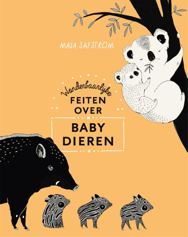 Omslag van Wonderbaarlijke feiten over babydieren