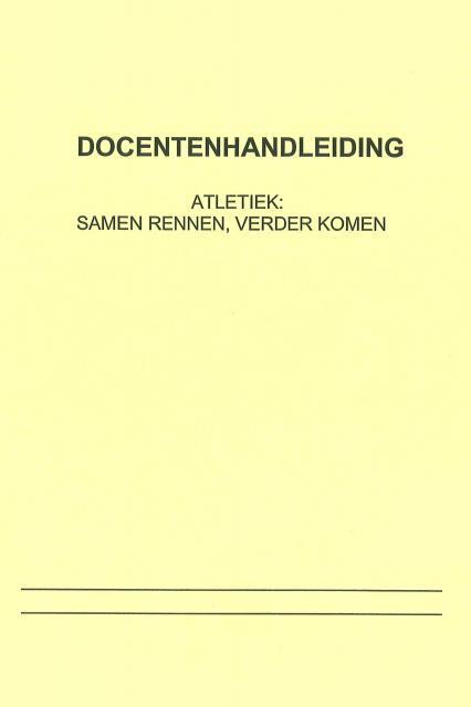 Omslag van Docentenhandleiding