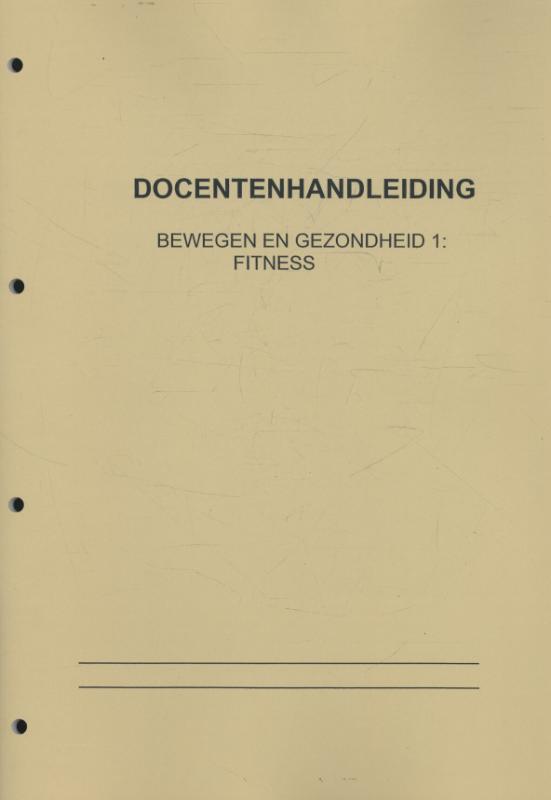 Omslag van Beweging en gezondheid 1: Fitness
